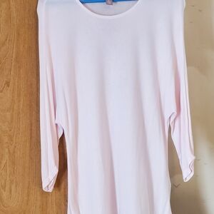 Chico's Pink 3/4 Sleeve Relaxed Blouse